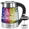 Ecosa EO-650 Wasserkocher mit Temperatureinstellung und Teefilter 1,7 L