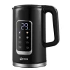 Ecosa EO-693 Wasserkocher schwarz mit Temperatureinstellung 1,7 L