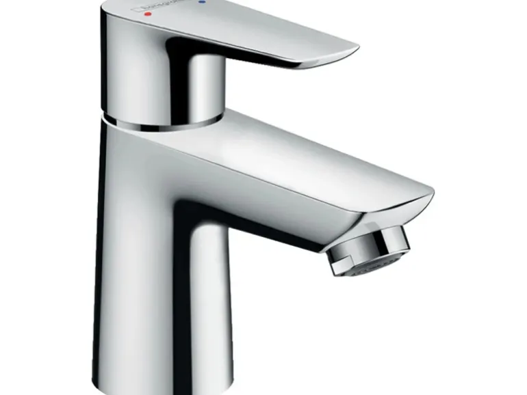 Einhebel-Waschtischarmatur Talis E 80 mit Push-Open Ablaufgarnitur Chrom