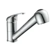 Eisl Spültischarmatur Grande Vita Classic & herausziehbarer Geschirrbrause Chrom