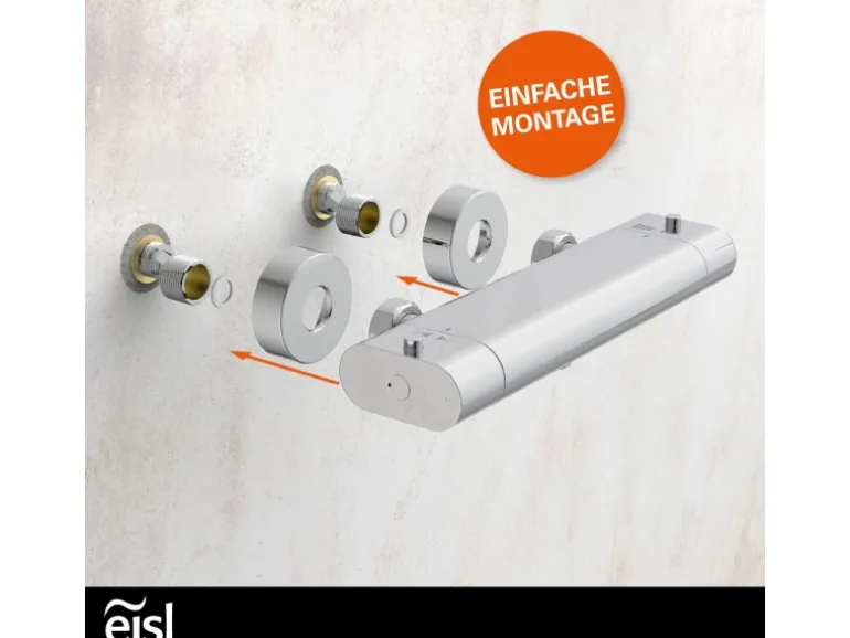 Eisl Thermostat Duscharmatur Carneo Chrom