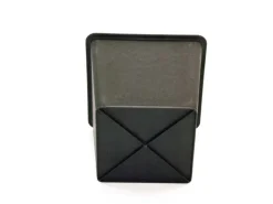 Elegant Einrichten Kunststoffeinsatz Quadratisch Konisch 34x34x31cm Schwarz