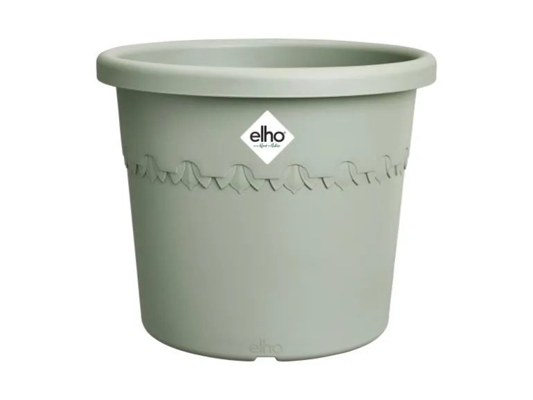 Elho Blumentopf Algarve Cilindro Ø 25 cm x 21 cm Grün