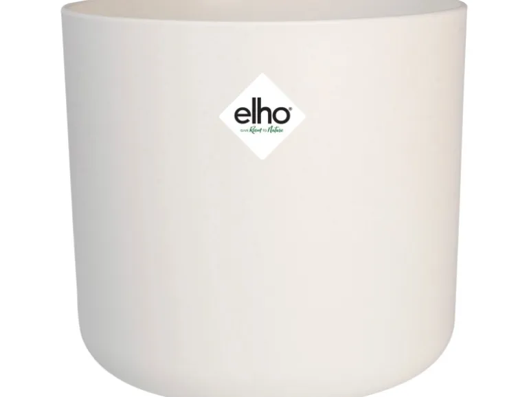 Elho Blumentopf B.For Soft Rund Ø 18,3 cm Weiß