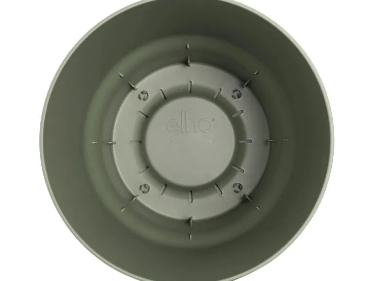 Elho Blumentopf Greenville Rund 14 cm Laubgrün