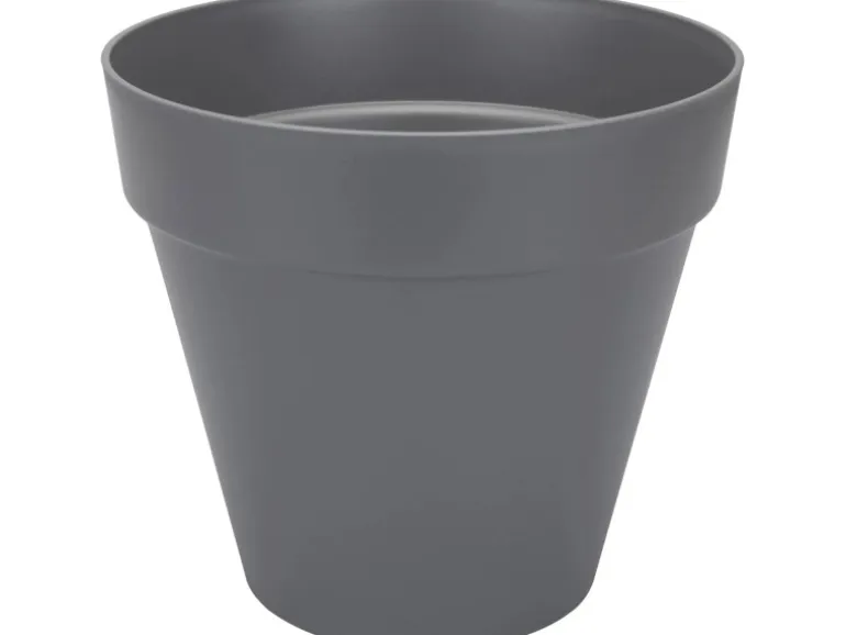 Elho Blumentopf Loft Urban mit Rollen Ø 50 cm anthrazit