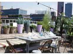 Elho Blumentopf Loft Urban hoch Ø 35 anthrazit