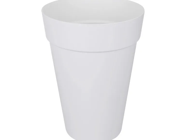 Elho Blumentopf Loft Urban hoch Ø 35 cm weiß