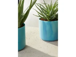 Elho Blumentopf Ocean Collection Ø 14 cm Pazifikgrün