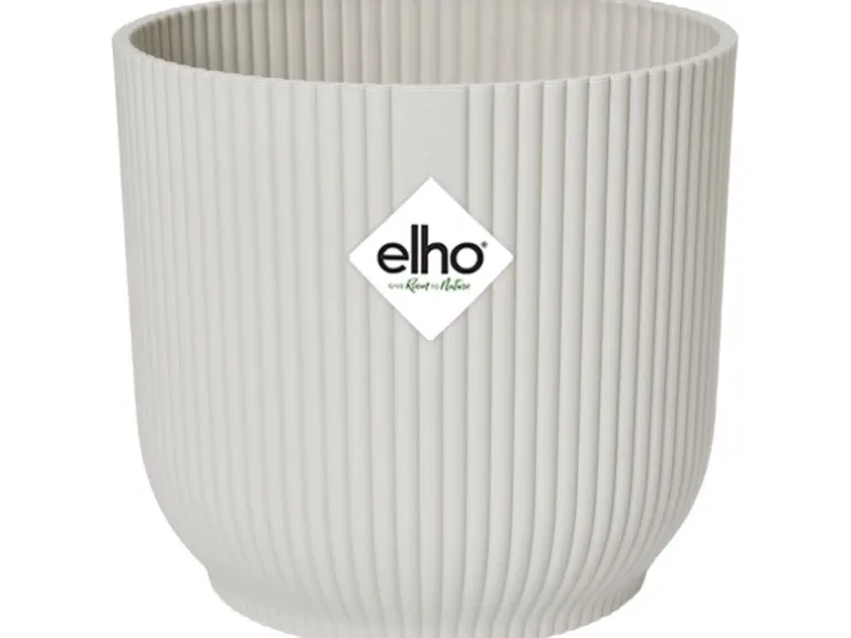 Elho Blumentopf Vibes Fold Ø 30 cm Seidenweiß