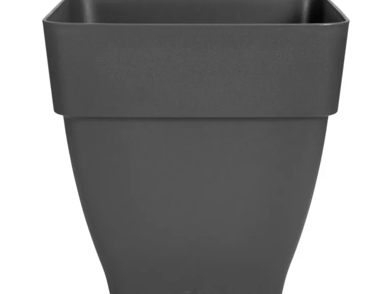 Elho Blumentopf Vibia Campana Viereckig 30 cm x 30 cm x 28 cm Anthrazit