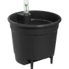 Elho Selbstbewässerungs-System Ø 17 cm x 16 cm Schwarz