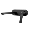 Emke Wand Waschtischarmatur Inklusive Grundkörper 288 x 210 x 70 mm Schwarz Mischbatterie für Waschbecken