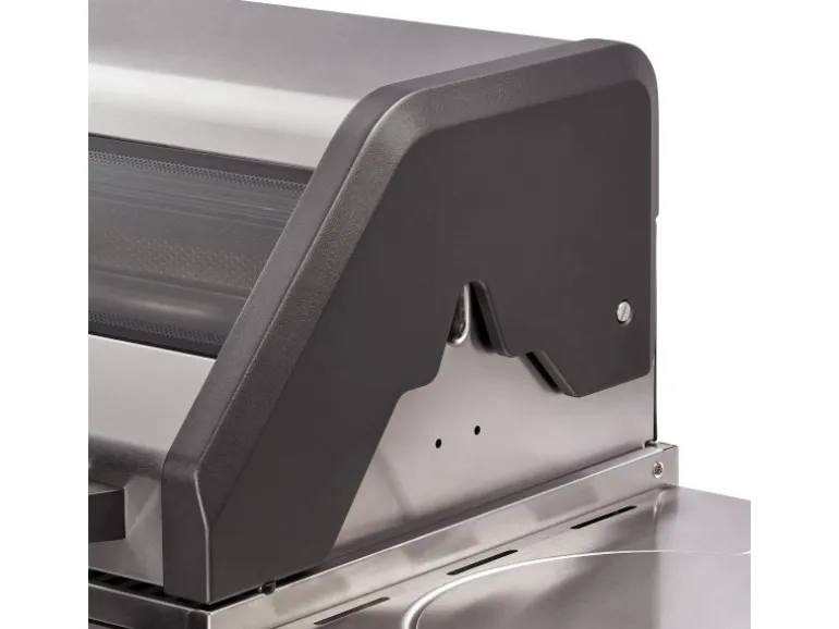 Enders Gasgrill Kanasas II Pro 4 SIK Profi Turbo 4 Brenner & Seitenkocher Silber