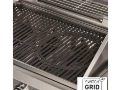 Enders Gasgrill Kanasas II Pro 4 SIK Profi Turbo 4 Brenner & Seitenkocher Silber