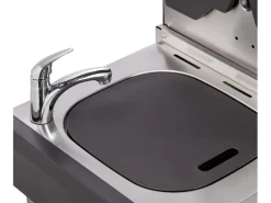 Enders Gasgrill Kanasas II Pro 4 SIK Profi Turbo 4 Brenner & Seitenkocher Silber