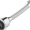 Ersatz-Hahnschlauch mit Glockenbrause Verchromt