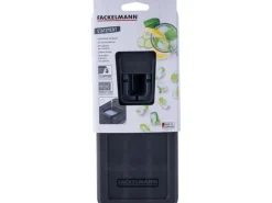 Fackelmann Eiswürfelformer Statement mit Deckel 27,5 cm x 11 cm x 3,5 cm Grau
