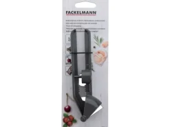 Fackelmann Knoblauchpresse 3-in-1 Dunkelgrau Alu