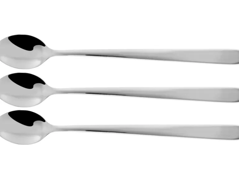 Fackelmann Langstiellöffel 3er-Set 19 cm Edelstahl