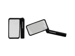Fackelmann Lupe 2-/3-fache vergrößerung Faltbar 11 cm x 8 cm Schwarz