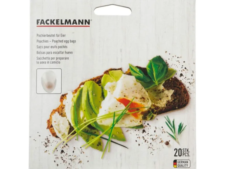 Fackelmann Pochierbeutel Poachies für Eier 20 Stück