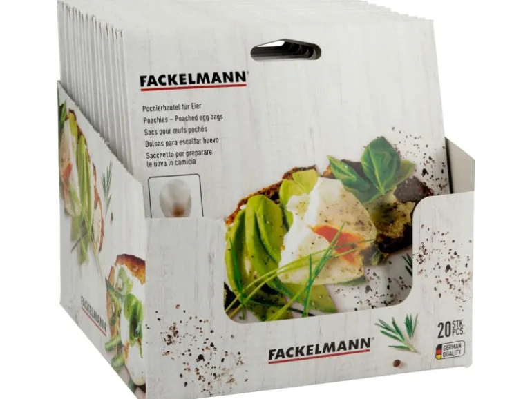Fackelmann Pochierbeutel Poachies für Eier 20 Stück