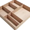 Fackelmann Schubladen-Organizer-Box Buche