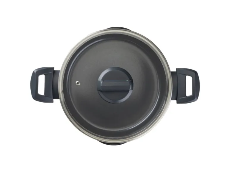 Fackelmann Topf mit Deckel Statement 24 cm Keramik