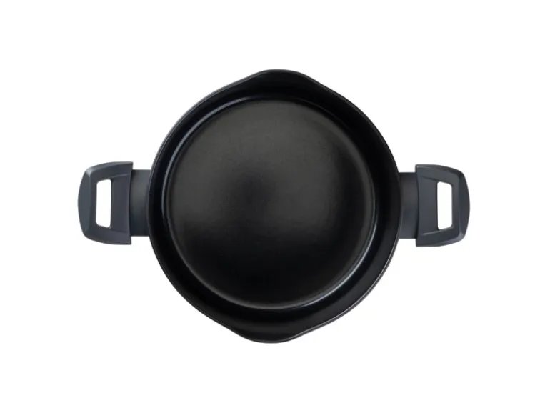 Fackelmann Topf mit Deckel Statement 24 cm Keramik