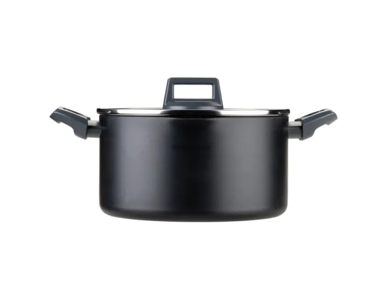 Fackelmann Topf mit Deckel Statement 24 cm Keramik