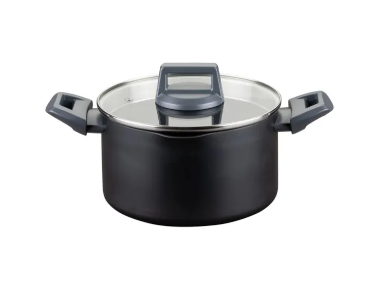 Fackelmann Topf mit Deckel Statement 20 cm Keramik