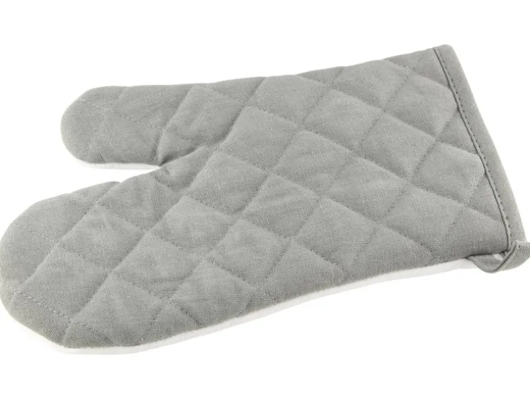 Fackelmann Topfhandschuh Baumwolle ca. 28 cm x 18 cm Weiß