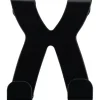 Fackelmann Türhaken Edelstahl 6 cm x 5 cm Schwarz