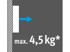 Fix-o-moll Magnetscheibe Neodym Ø 12 mm x 3 mm Silber