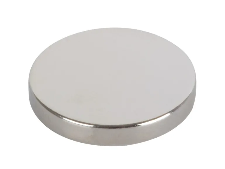 Fix-o-moll Magnetscheibe Neodym Ø 19 mm x 3 mm Silber