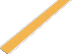 Flachstange Selbstklebend Alu Edelstahldesign Hell 20 mm x 2 mm x 1000 mm
