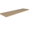 Flex-Well Arbeitsplatte Cosmopolitan Eiche 210 cm x 60 cm x 2,8 cm