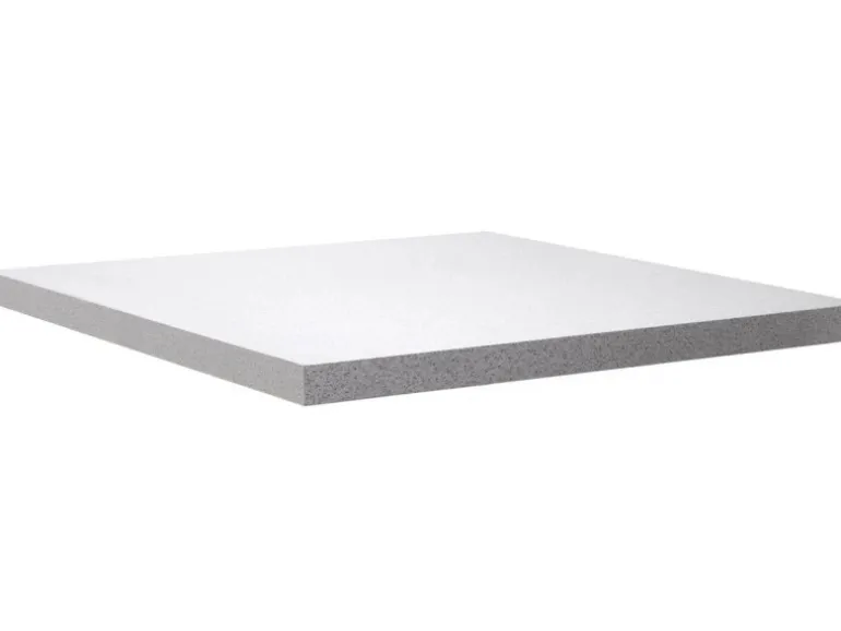 Flex-Well Arbeitsplatte Gesprenkelt Grau Melliert 210 cm x 60 cm x 2,8 cm