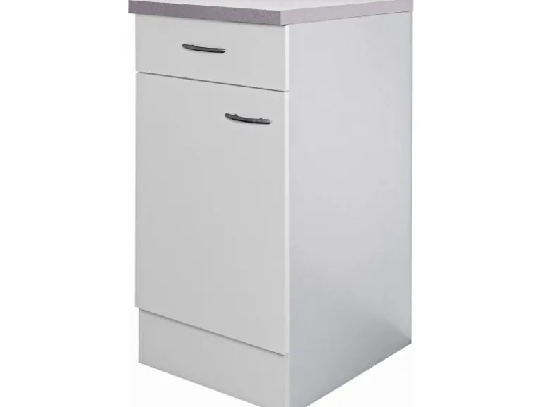 Flex-Well Classic Küchen-Unterschrank Wito 40 cm Weiß