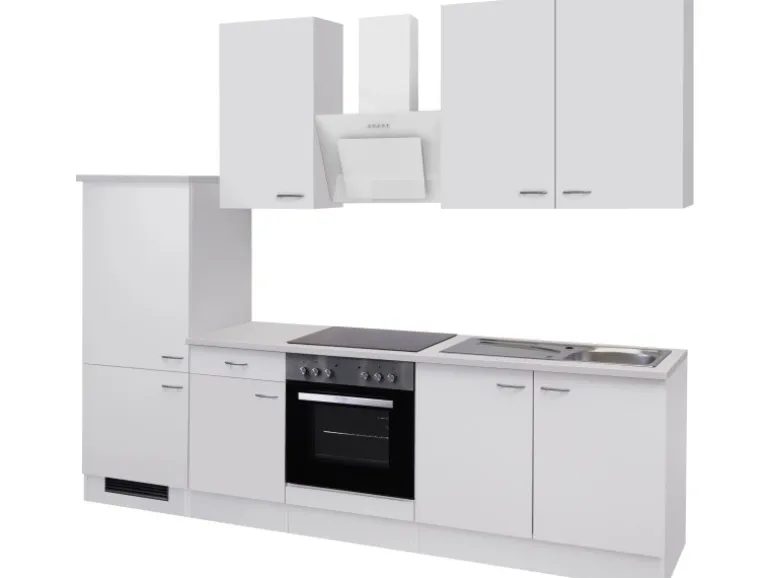 Flex-Well Classic Küchenzeile Wito 270 cm Weiß