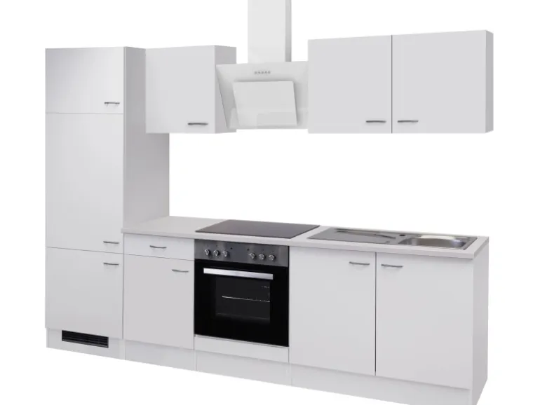 Flex-Well Classic Küchenzeile Wito 270 cm Weiß