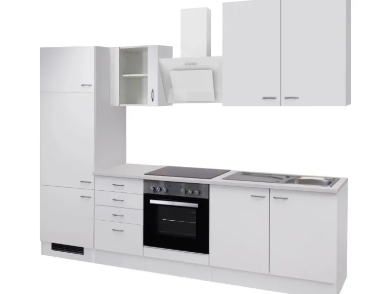 Flex-Well Classic Küchenzeile Wito 270 cm Weiß