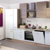 Flex-Well Classic Küchenzeile Florida 310 cm Sonoma Eiche-Weiß