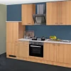 Flex-Well Classic Küchenzeile Nano 270 cm Buche Nachbildung