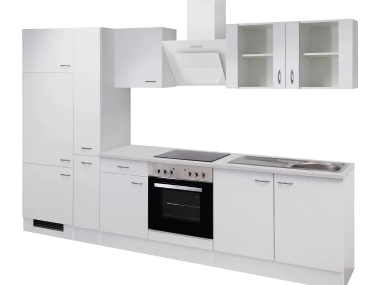 Flex-Well Classic Küchenzeile Wito 300 cm Weiß