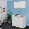 Flex-Well Classic Miniküche Wito 100 cm Weiß