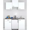 Flex-Well Classic Miniküche Wito 150 cm Weiß