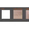 Flex-Well Classic Musterpaket Küchenzeile Florida Weiß Sonoma Eiche (teilw. NB)