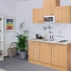 Flex-Well Classic Singleküche Nano 150 cm Buche Nachbildung